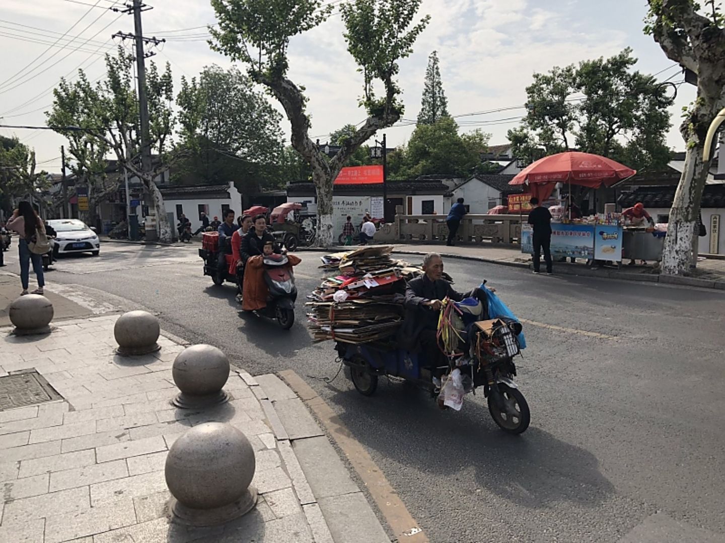 Auf den Straßen von China 2018