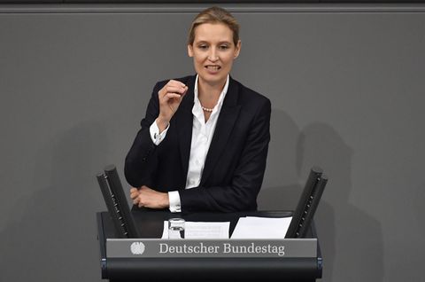 Alice Weidel im Deutschen Bundestag