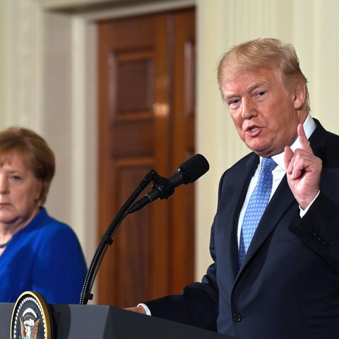 Im Ausland unbeliebt zu sein, sieht Donald Trump als Zeichen für seine gute Arbeit