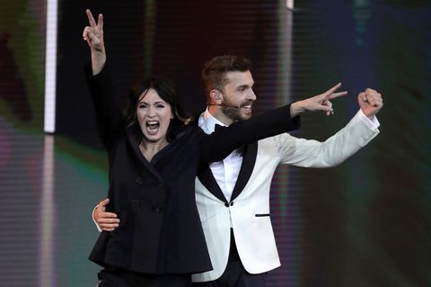 Edin Hasanovic und Iris Berben bei der Verleihung des Deutschen Filmpreises Lola