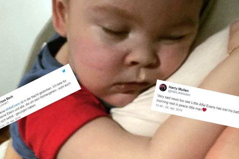 Alfie Evans ist gestorben - das Netz trauert