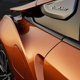 Einzigartig: Das Heckdesign des BMW i8