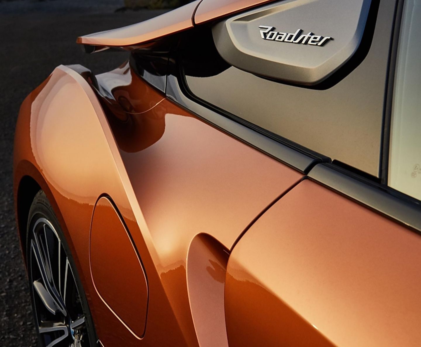 Einzigartig: Das Heckdesign des BMW i8