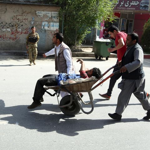 Verletzter Anschlag Kabul