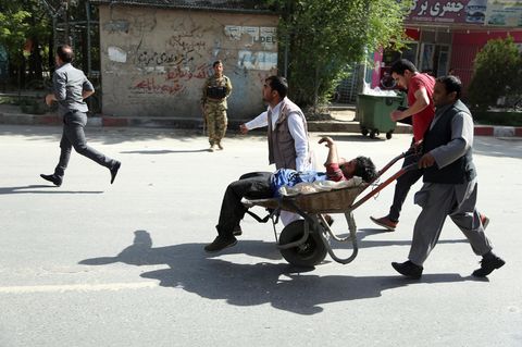 Verletzter Anschlag Kabul
