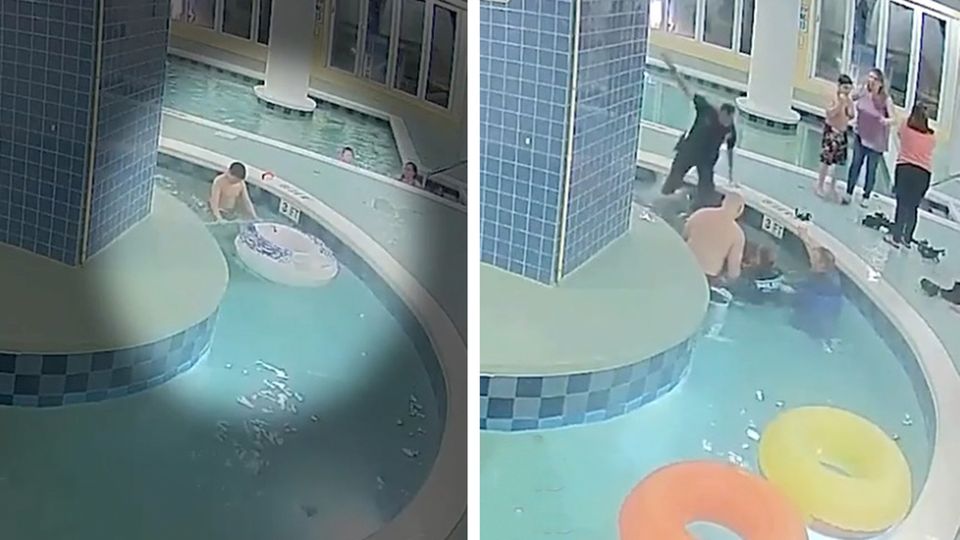 Horror im Schwimmbad: Abflussrohr saugt Kind unter Wasser - Retter kämpfen neun Minuten um sein Leben Horror im Schwimmbad: Abflussrohr saugt Kind unter Wasser - Retter kämpfen neun Minuten um sein Leben