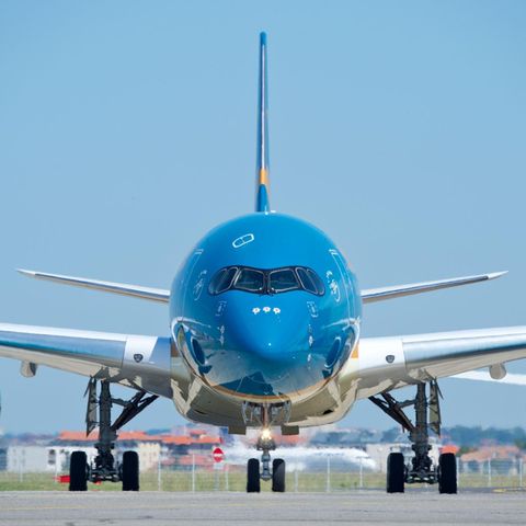 Ein Airbus von Vietnam Airlines (Symbolfoto)