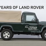 Defender 110 Prototyp mit Elektromotor