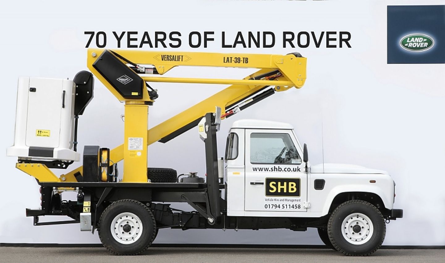 Defender 130 Cherry Picker