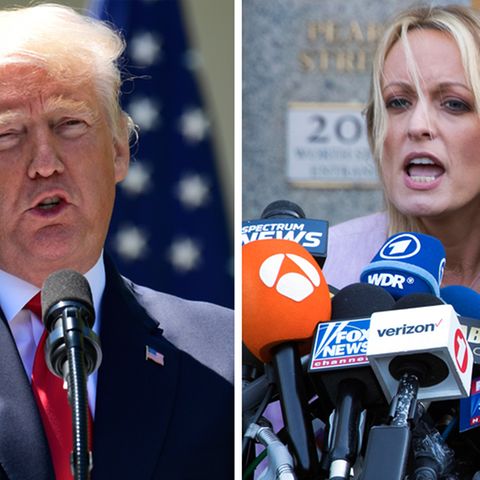 US-Präsident Donald Trump wurde vom Pornostar Stormy Daniels wegen Verleumdung verklagt