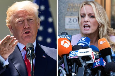 US-Präsident Donald Trump wurde vom Pornostar Stormy Daniels wegen Verleumdung verklagt