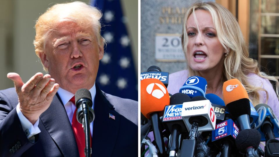 US-Präsident Donald Trump wurde vom Pornostar Stormy Daniels wegen Verleumdung verklagt