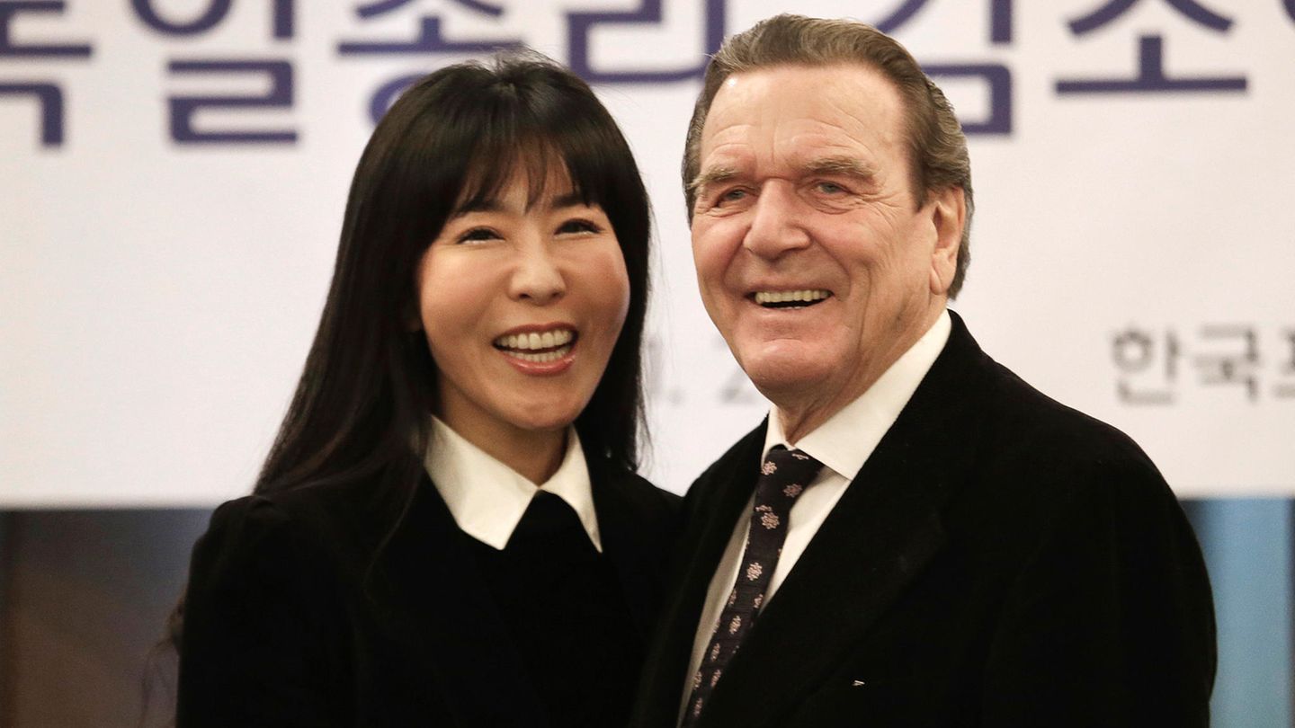 Soyeon Kim und Gerhard Schröder: "Habe faktisch schon lange getrennt gelebt"