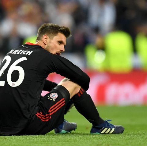 FC-Bayern-Torwart Sven Ulreich ist nach dem Ausscheiden in der Champions League am Boden zerstört
