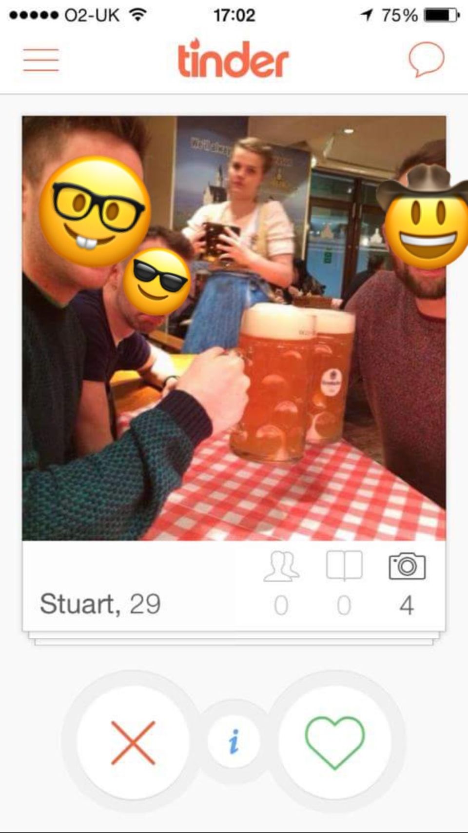 Tinder-Profil von Stuart, 29
