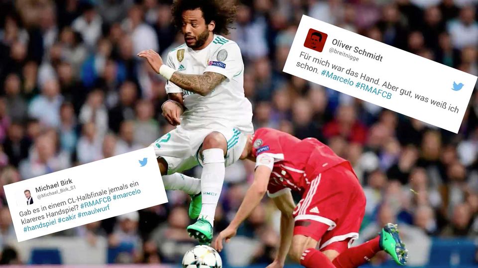 Real vs. Bayern: Bayern-Fans toben nach Marcelo-Handspiel