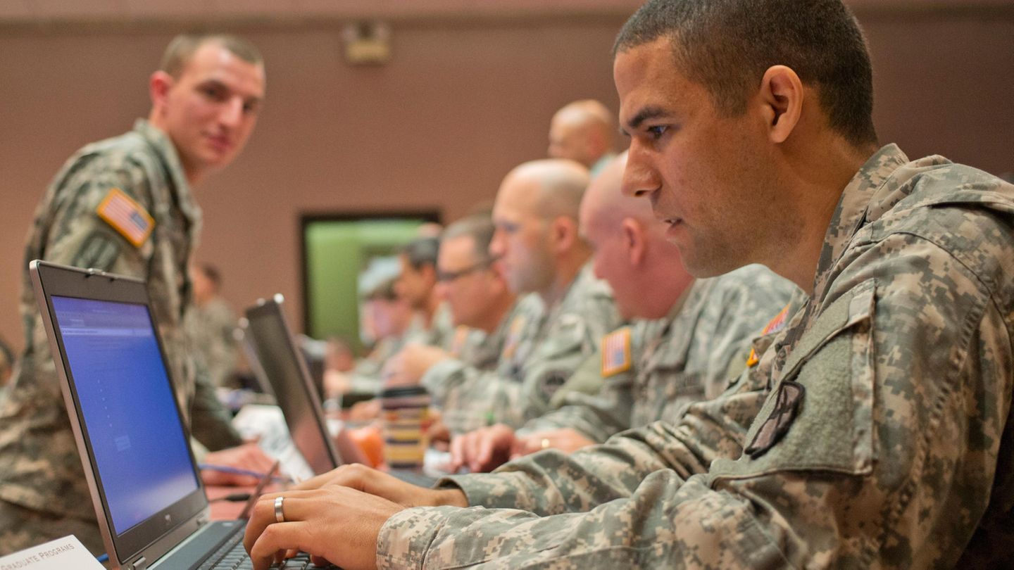 Blick in das Cyber Center of Excellence der US-Armee in Fort Gordon.
