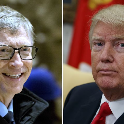 Bill Gates und Donald Trump