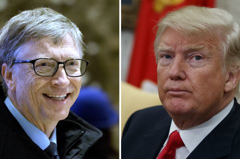 Bill Gates und Donald Trump