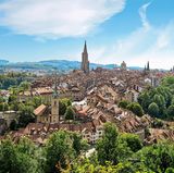 Platz 8. Bern  Auf einen Berner kommen schon 131 Quadratmeter Grünfläche, das beste Verhältnis für eine Stadt in der Schweiz. Allein 32 Prozent der Fläche in der Hauptstadt der Eidgenossen ist begrünt.