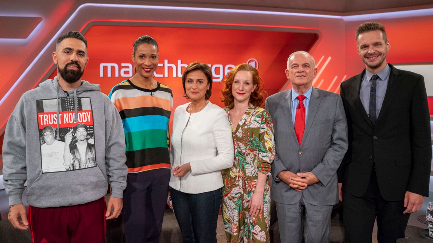 Sandra maischberger - bushido - peter hahne