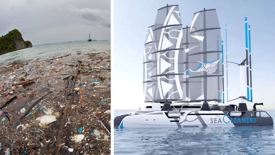 Boot soll Meer von Plastikmüll befreien