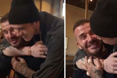 David Beckham: So süß überrascht Brooklyn seinen Vater zum Geburtstag