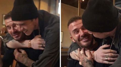 David Beckham: So süß überrascht Brooklyn seinen Vater zum Geburtstag