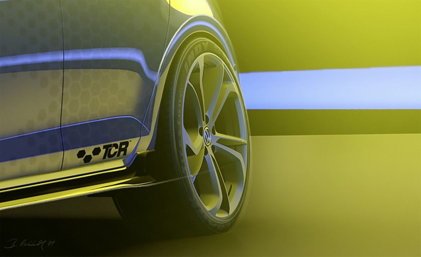 Der VW Golf GTI TCR Concept ist bis zu 270 km/h schnell