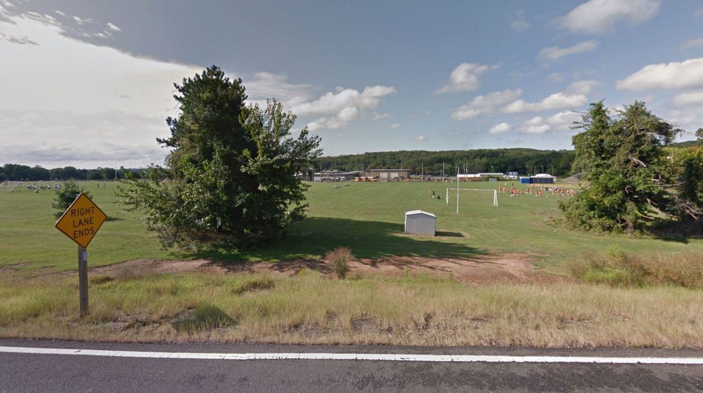 Der Sportplatz der Holmdel High School