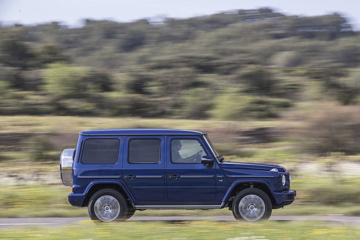 Der Mercedes G 500 ist 4,82 Meter lang