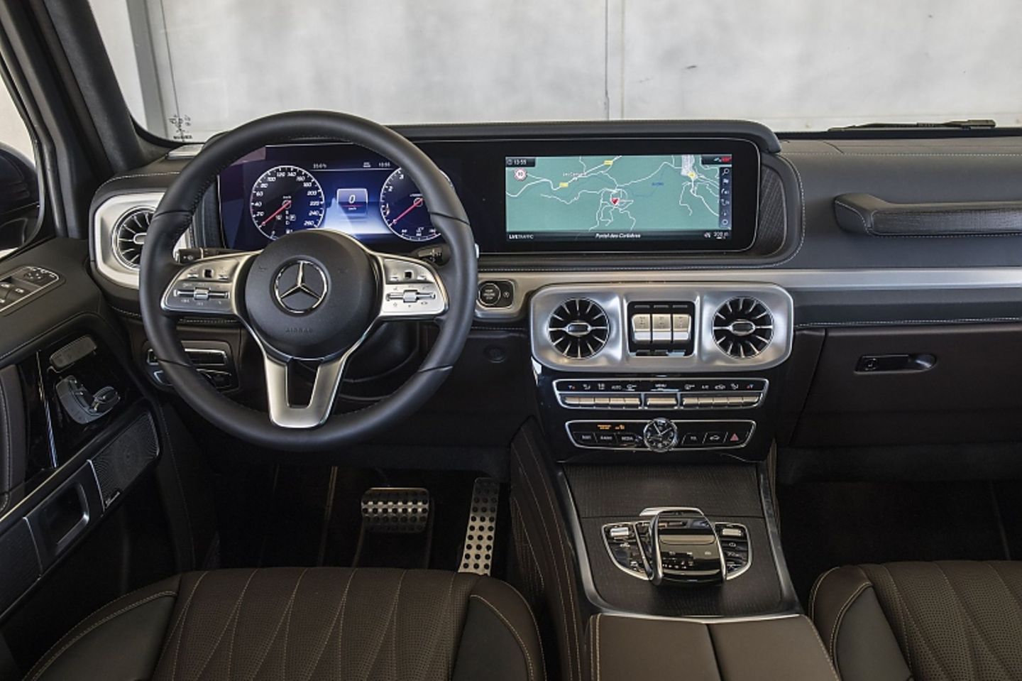 Das Interieur stammt aus der E-Klasse