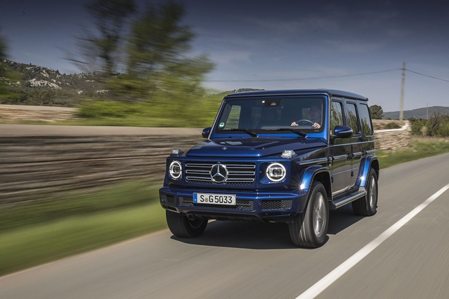 Das Fahrwerk der neuen G-Klasse ist von AMG entwickelt wurden