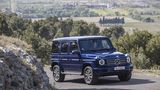 Der Mercedes G 500 ist bis zu 210 km/h schnell
