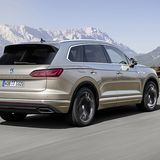 Dank der Luftfederung ist der Touareg sehr komfortabel