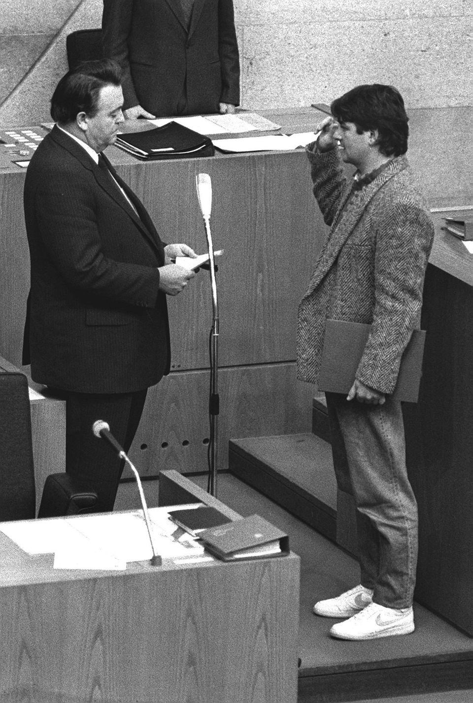 Joschka Fischer 1985 Joschka Fischer 1985