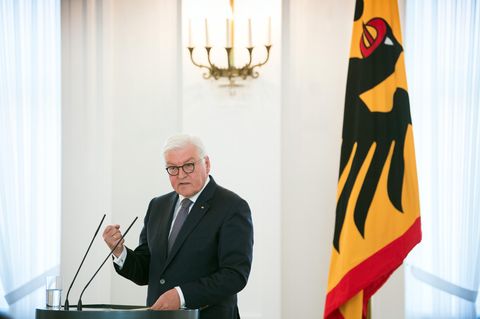 Bundespräsident Frank-Walter Steinmeier fordert Mut der Gesellschaft im Kampf gegen den Antisemitismus (Archivbild)