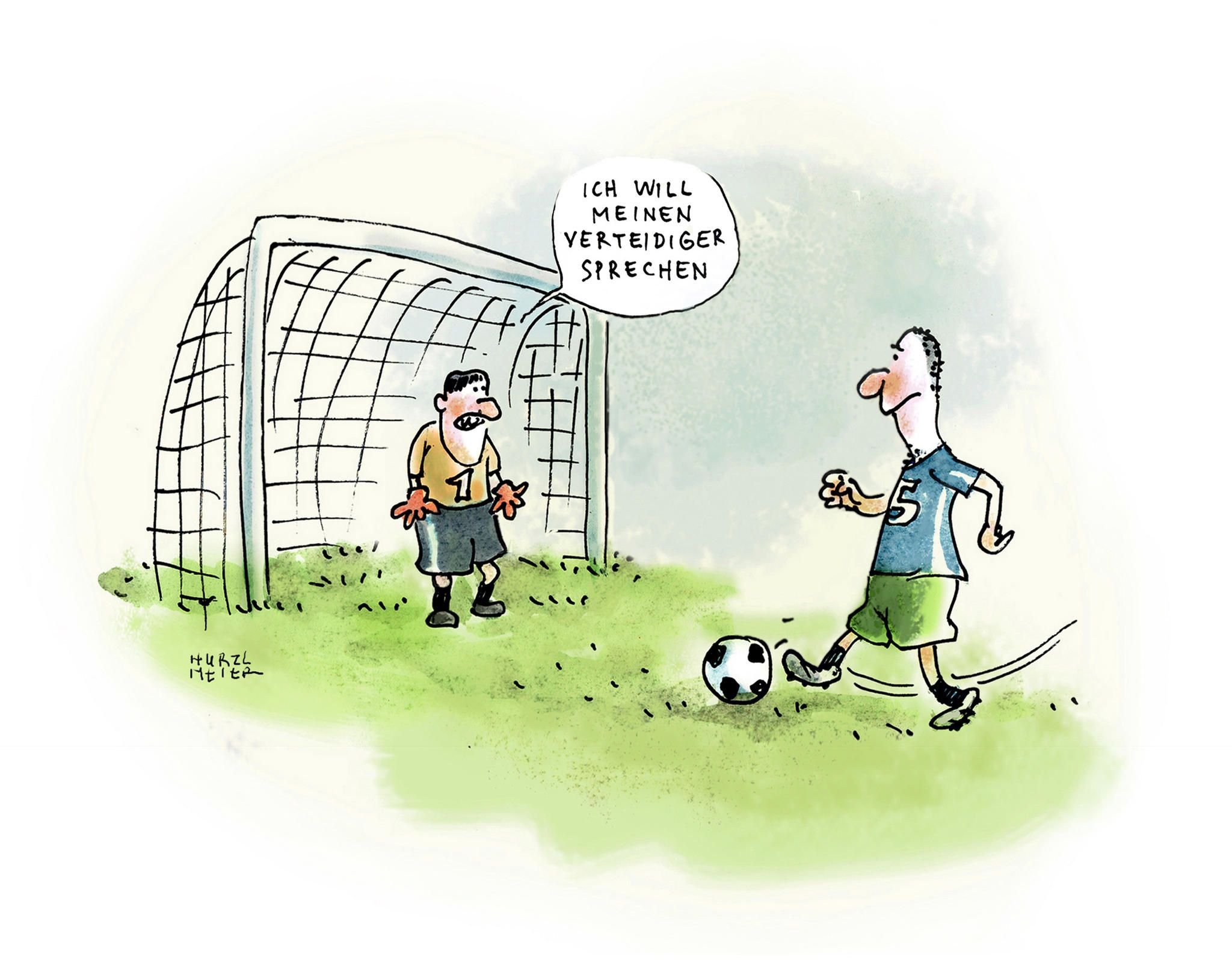 Fussball Cartoons | STERN.de