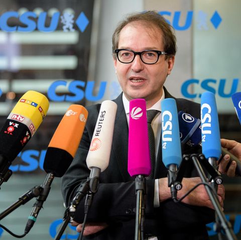 Alexander Dobrindt - redet wie ein AfD-Mann