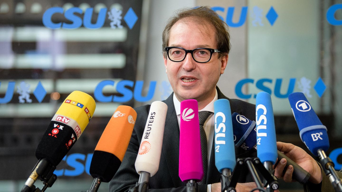 Alexander Dobrindt - redet wie ein AfD-Mann