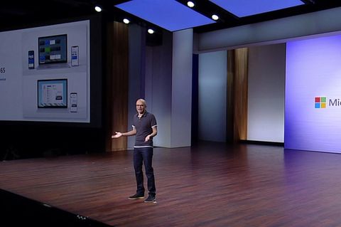 Microsoft Build Nadella