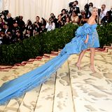 Schauspielerin Diane Kruger (in Prabal Gurung) sparte Stoff beim Kleid - dafür fiel die Schleppe umso üppiger aus