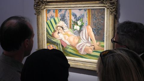 Matisse-Gemälde "Odalisque couchee aux magnolias"