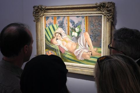 Matisse-Gemälde "Odalisque couchee aux magnolias"