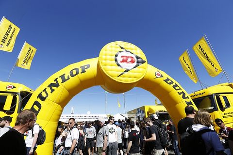24 h Rennen Dunlop City im Fahrerlager
