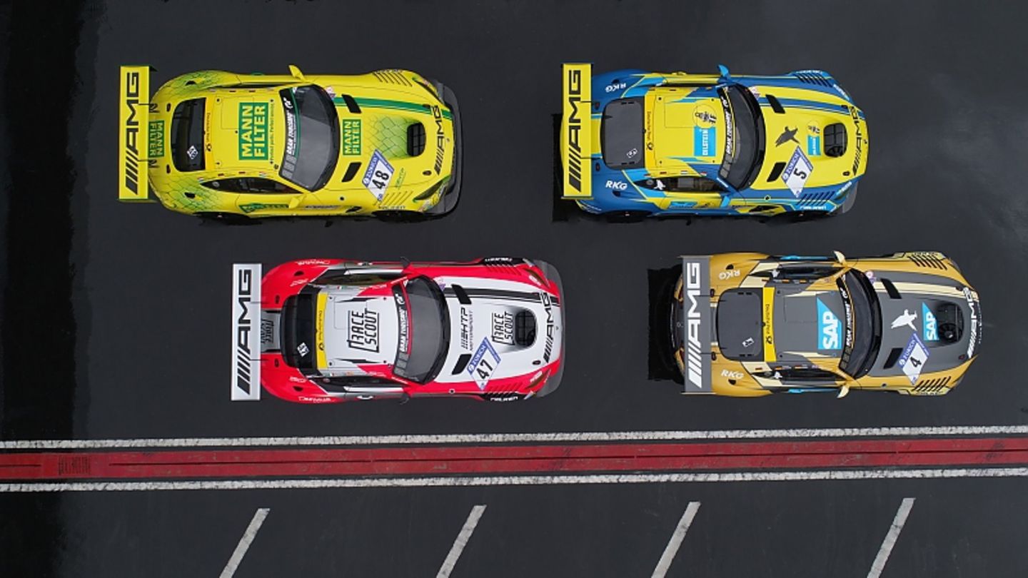 Mercedes 24 h Rennen
