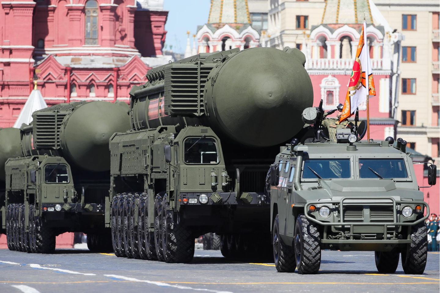 Die atomar bestückbaren Langstreckenraketen Jars gehören zu den neuesten Waffen der russischen Streitkräfte.