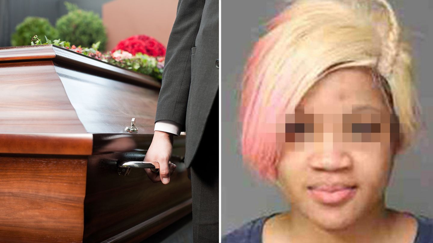 Latonia S. soll in Häuser eingebrochen sein, während deren Bewohner ihre Verwandten bestatteten