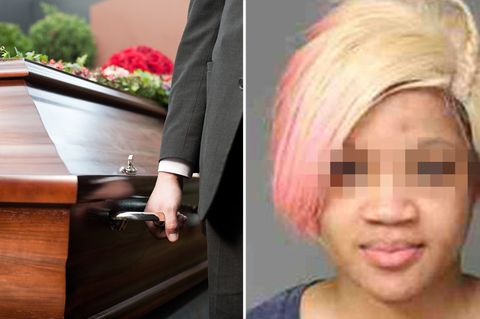 Latonia S. soll in Häuser eingebrochen sein, während deren Bewohner ihre Verwandten bestatteten