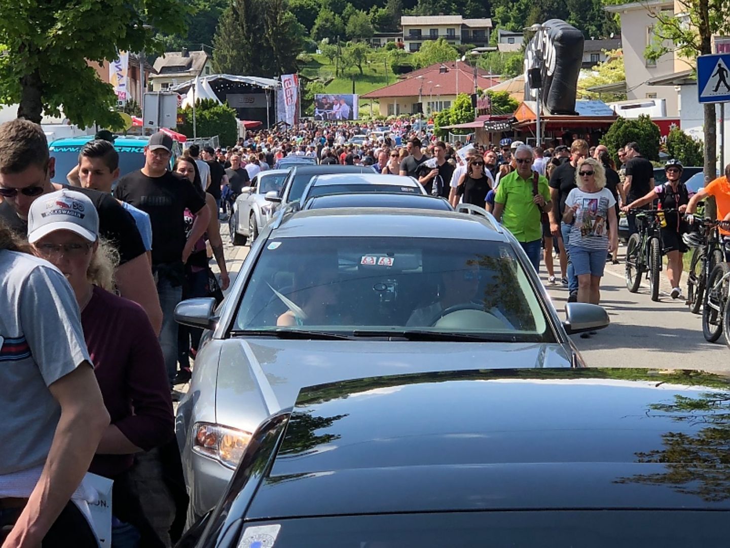 Die Massen strömen nach wie vor an den Wörthersee